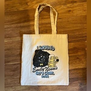 Emily Nenni Drive & Cry 2024 Tour Tote